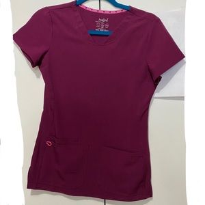 Heartscrubs SET wine petite XXS women scrubs